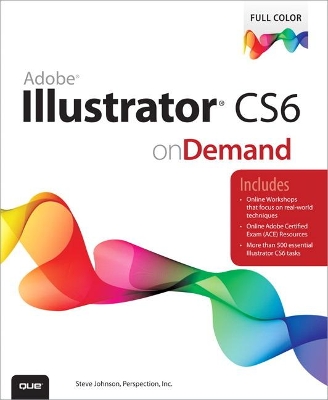 Book cover for Adobe Illustrator CS6 on Demand