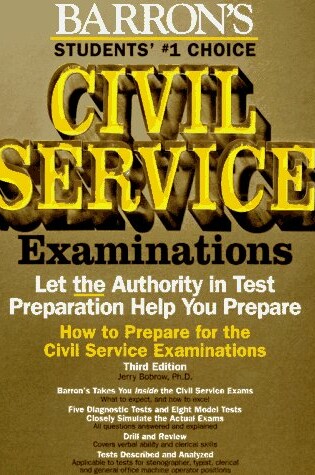 Cover of How to Prepare for the Civil Service Examinations for Stenographer, Typist, Clerk, and Office Machine Operator