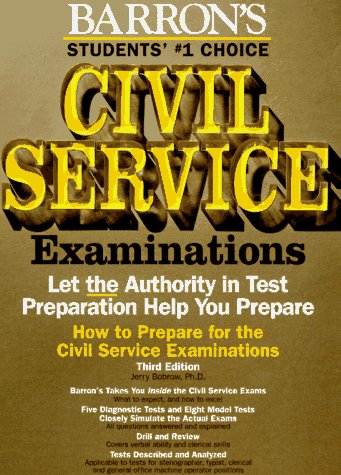 Book cover for How to Prepare for the Civil Service Examinations for Stenographer, Typist, Clerk, and Office Machine Operator