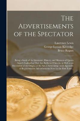 Book cover for The Advertisements of the Spectator