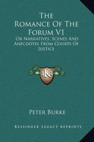 Cover of The Romance of the Forum V1