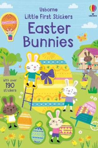 Cover of Little First Sticker Book Easter Bunnies