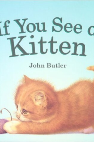 Cover of If You See a Kitten