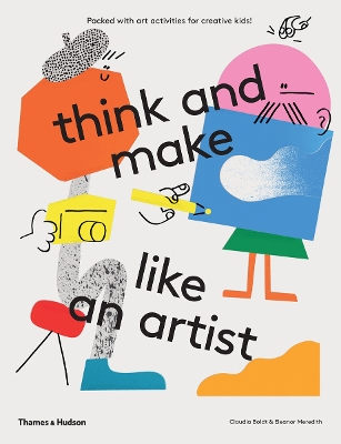 Book cover for think and make like an artist