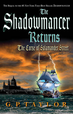 Book cover for The Shadowmancer Returns