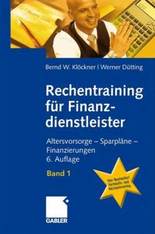 Cover of Rechentraining Fur Finanzdienstleister - Band 1