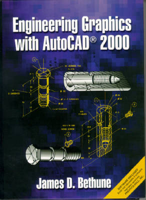 Book cover for Engineering Graphics with AutoCAD 2000