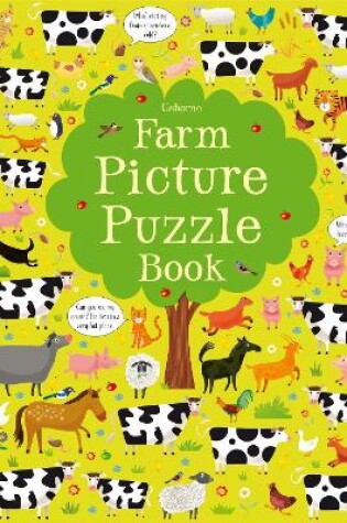 Cover of Farm Picture Puzzle Book