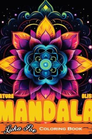 Cover of Hypno Nature Mandala Bliss An Intricate Colouring Journey for Adults