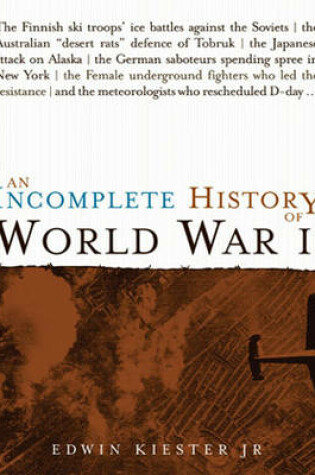 Cover of An Incomplete History of World War II