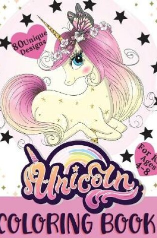 Cover of Unicorn Coloring Book