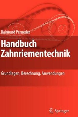 Cover of Handbuch Zahnriementechnik