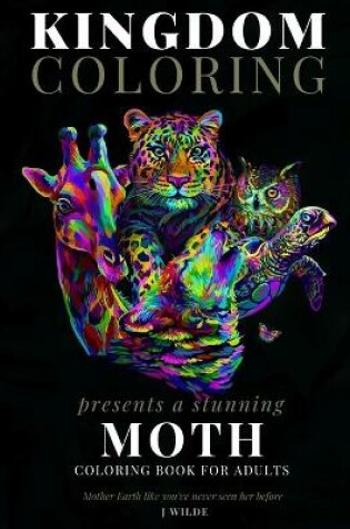 Cover of A Moth Coloring Book for Adults