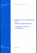 Cover of Ethics Ecclesiology and Church Discipline