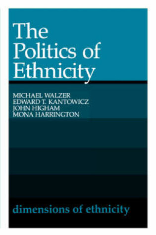 Cover of The Politics of Ethnicity