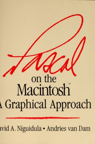 Cover of PASCAL on the Macintosh