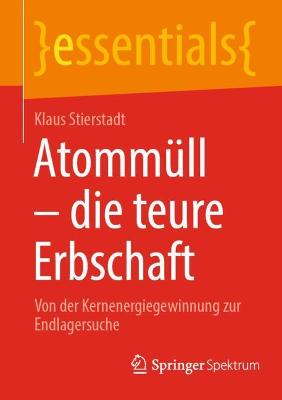 Book cover for Atommüll - Die Teure Erbschaft