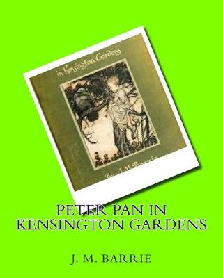 Book cover for Peter Pan in Kensington gardens (1906) by