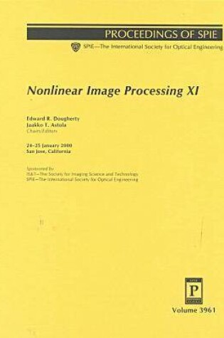 Cover of Nonlinear Image Processing XI