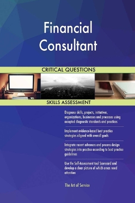 Book cover for Financial Consultant Critical Questions Skills Assessment