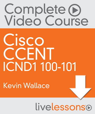 Book cover for CCENT ICND1 100-101 Complete Video Course Access Code Card