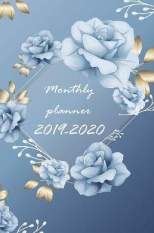 Cover of Monthly Planner 2019-2020