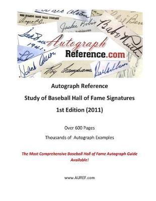 Cover of Autograph Reference.com Study of Baseball Hall of Fame Signatures