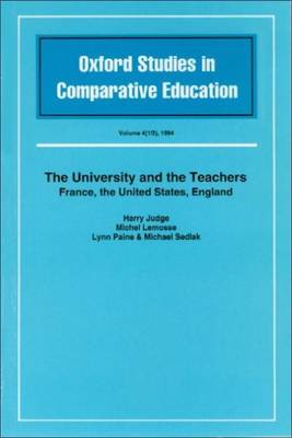 Book cover for The University and the Teachers