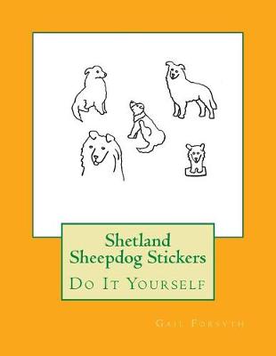 Book cover for Shetland Sheepdog Stickers