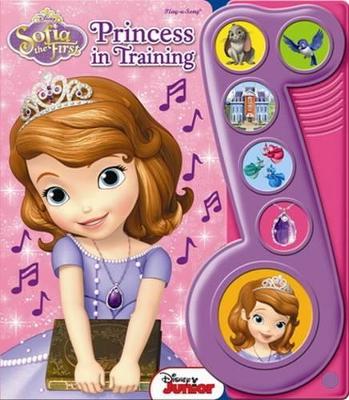 Book cover for Disney Sofia the First: Princess in Training Sound Book