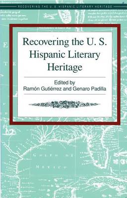 Book cover for Recovering the Us Hispanic Literary Heritage