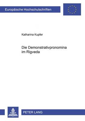 Book cover for Die Demonstrativpronomina Im Rigveda