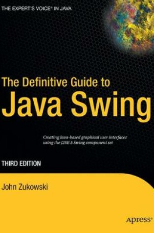 Cover of The Definitive Guide to Java Swing