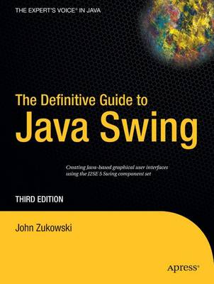 Book cover for The Definitive Guide to Java Swing