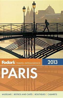 Book cover for Fodor's Paris