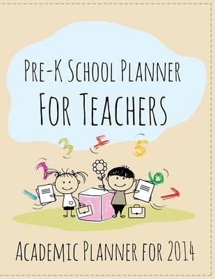 Book cover for Pre-K School Planner for Teachers