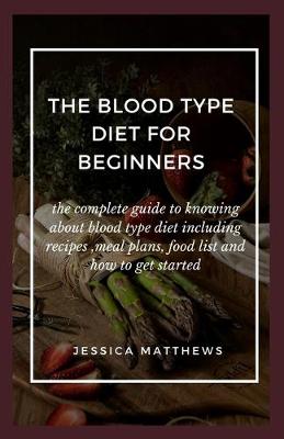 Book cover for The Blood Type Diet For Beginners