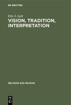 Cover of Vision, Tradition, Interpretation