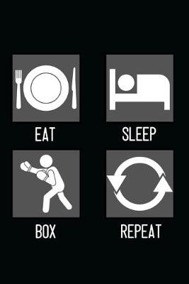 Book cover for Eat, Sleep, Box, Repeat