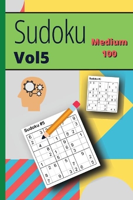Book cover for Sudoku Medium Vol 5