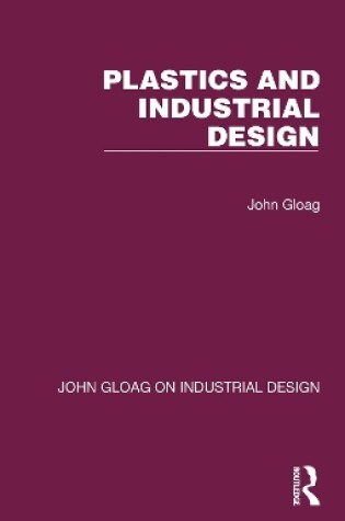 Cover of Plastics and Industrial Design