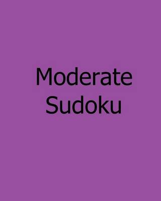 Book cover for Moderate Sudoku