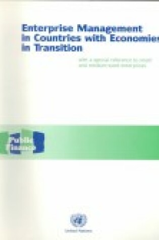 Cover of Enterprise Management in Countries with Economies in Transition