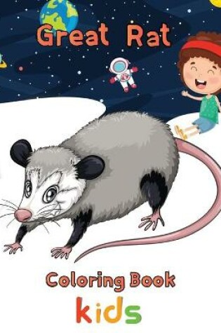 Cover of Great Rat Coloring book Kids