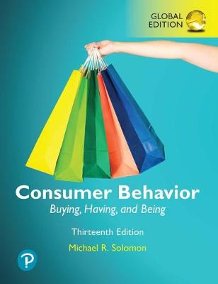 Book cover for Consumer Behavior: Buying, Having, and Being plus Pearson MyLab Marketing with Pearson eText, Global Edition