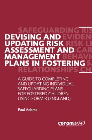 Cover of Devising and Updating Risk Assessment and Management Plans in Fostering