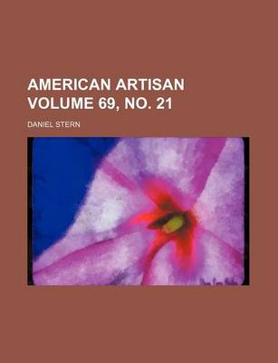 Book cover for American Artisan Volume 69, No. 21