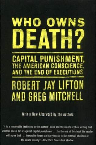 Cover of Who Owns Death?