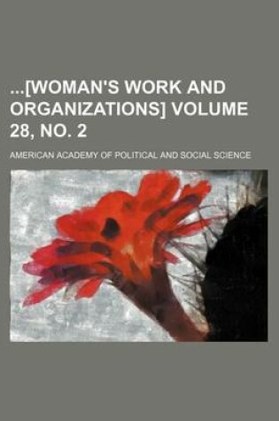 Cover of [Woman's Work and Organizations] Volume 28, No. 2