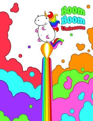 Book cover for Boom Boom Unicorns